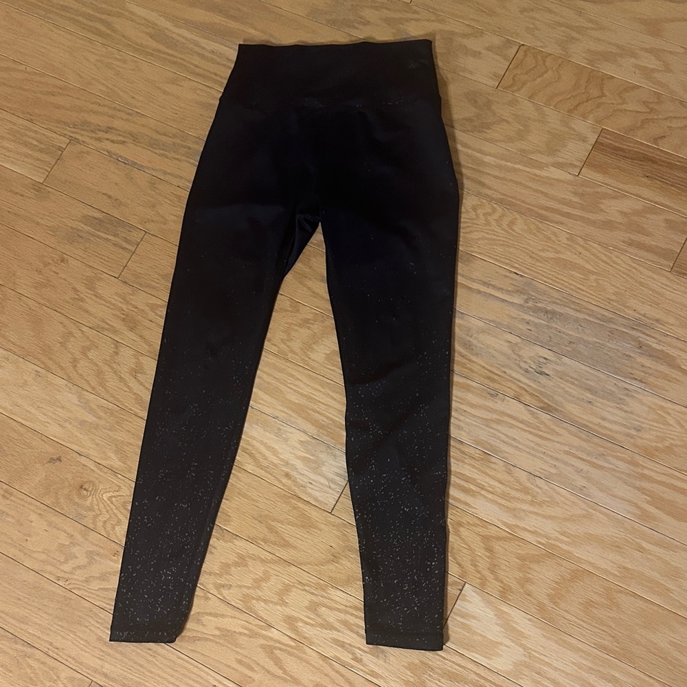 Buffbunny Black Sparkle Leggings - Size Medium - Used